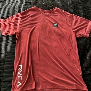RVCA red short sleeve shirt